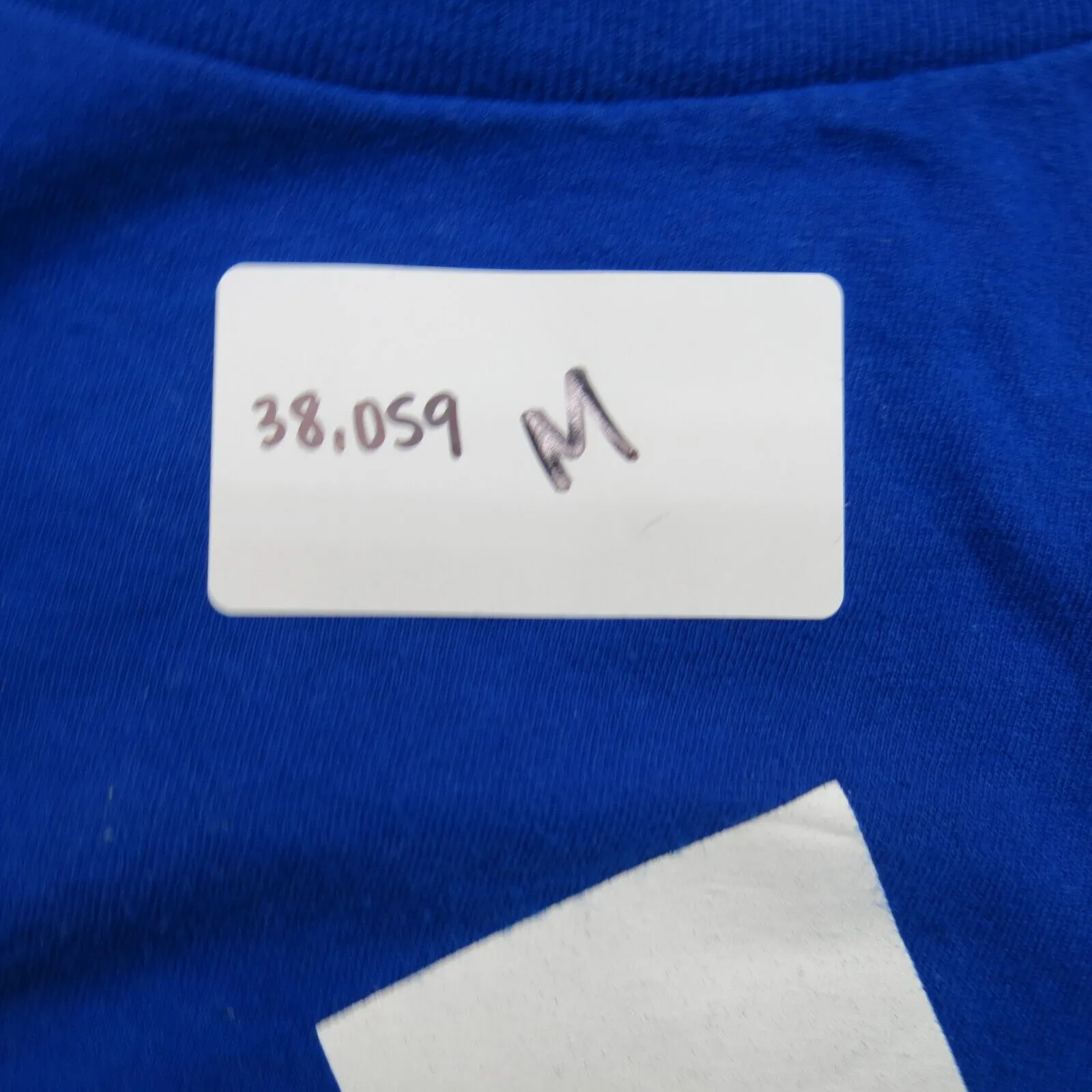 Adidas Men T Shirt Crew neck Graphic Tee 100%Cotton Short Sleeve Blue Size  S/P