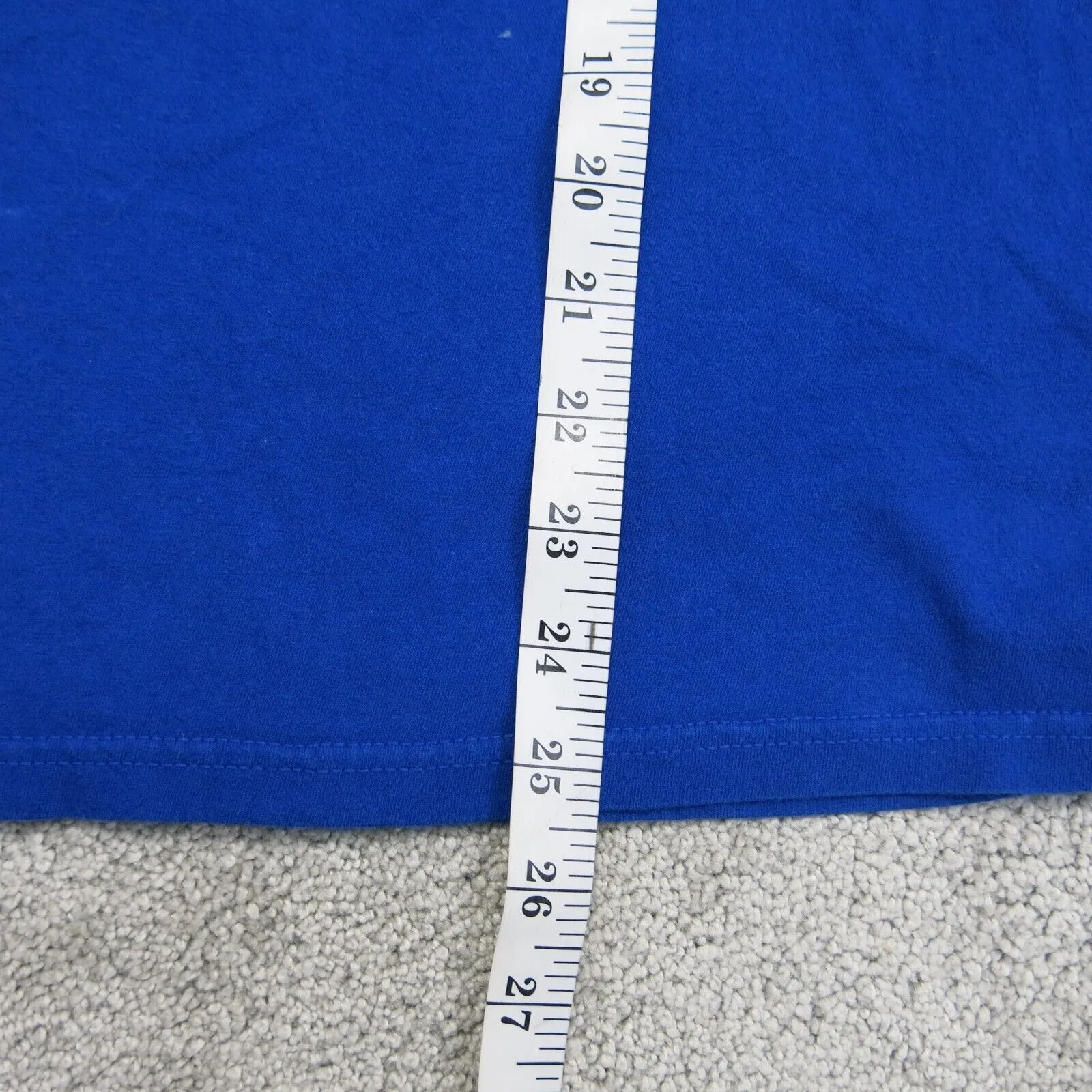Adidas Men T Shirt Crew neck Graphic Tee 100%Cotton Short Sleeve Blue Size  S/P