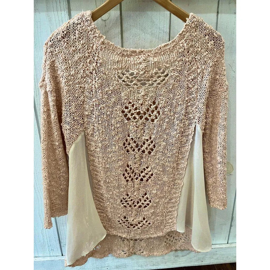 Anthropologie Open Knit Sweater - Size Medium