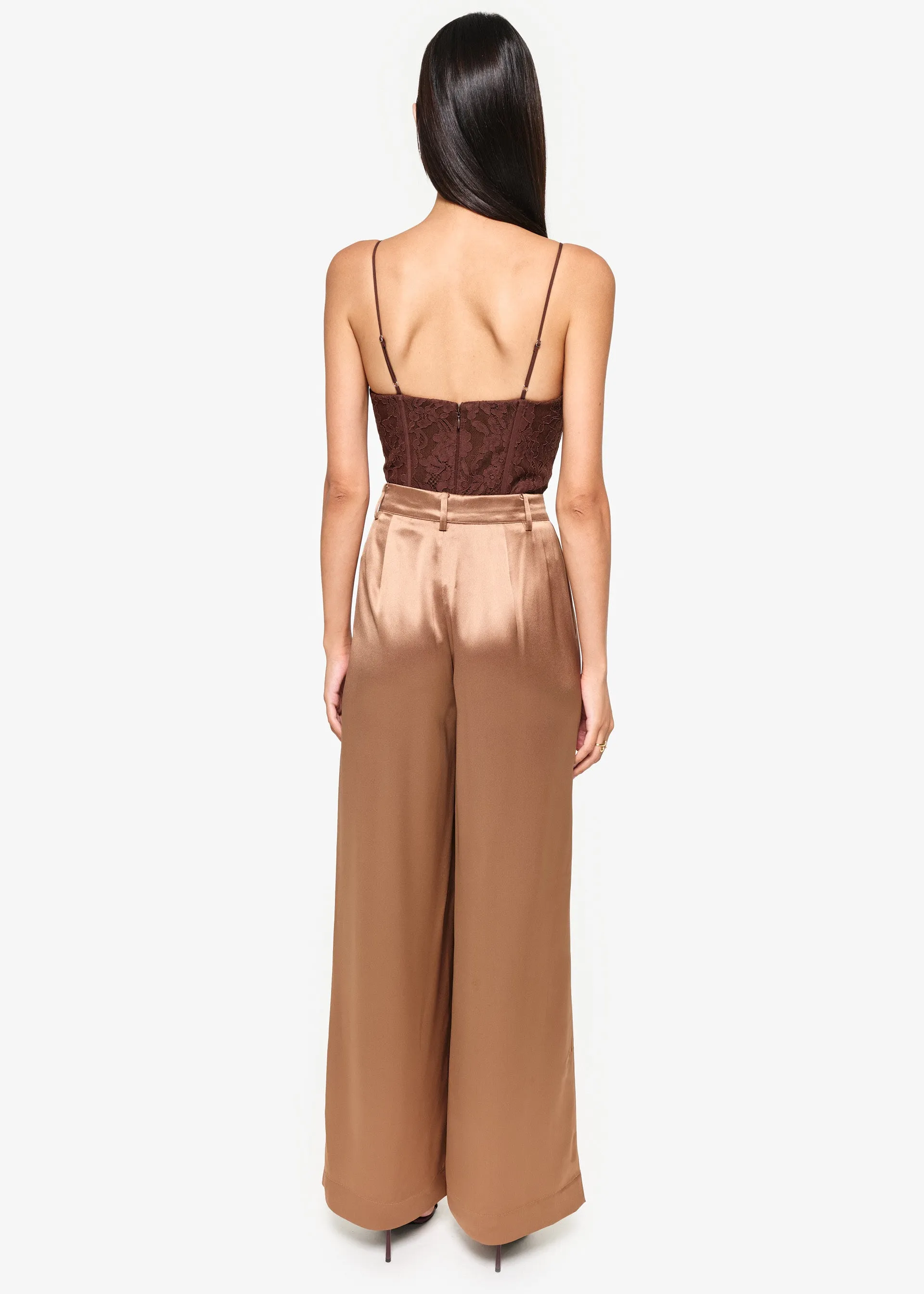 Arlette Corset Bodysuit Java