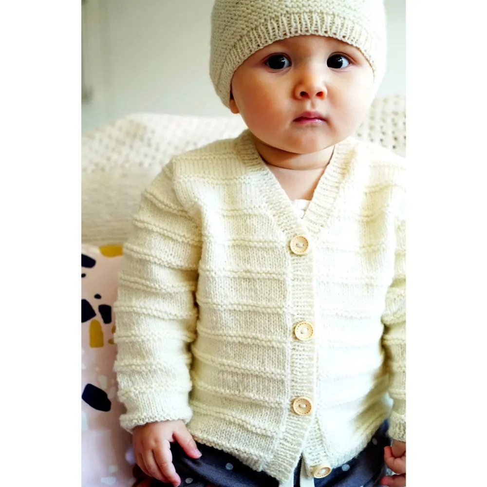 Augusta Cardi & Hat Knitting Pattern - 4Ply (BC81)