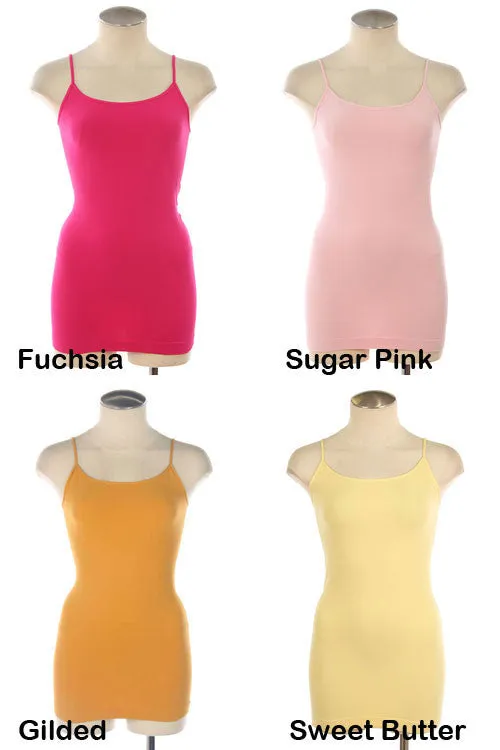 Basic Long Seamless Tanks