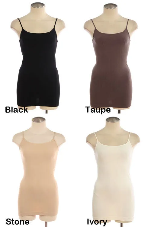 Basic Long Seamless Tanks