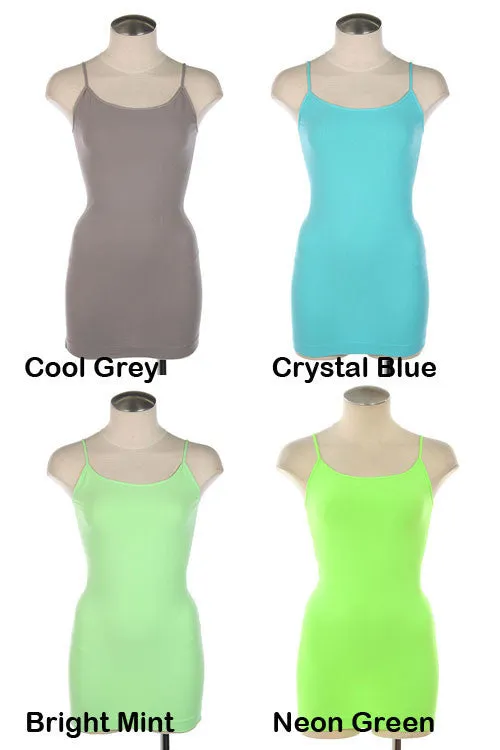 Basic Long Seamless Tanks