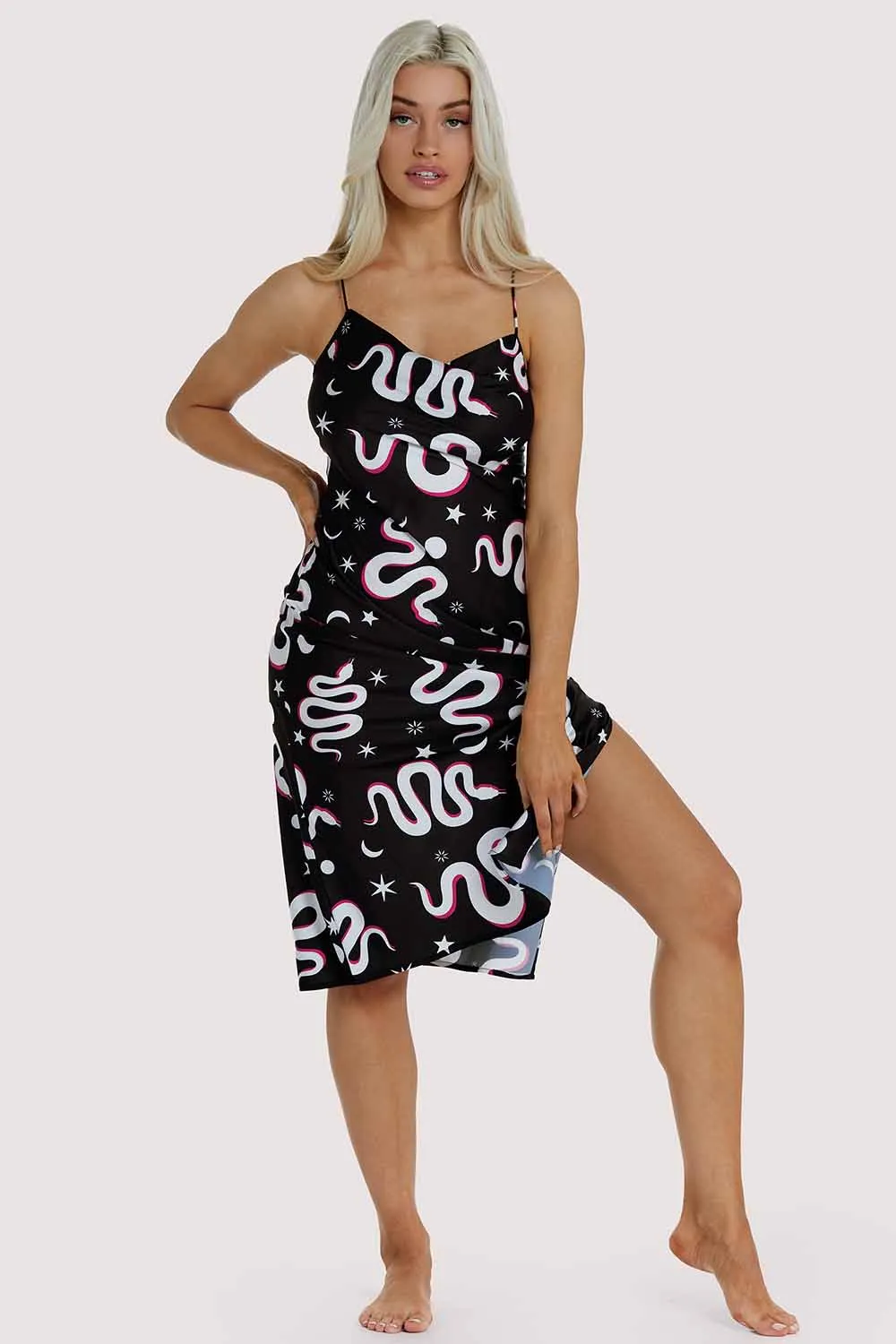 Black Moon Snake Dress