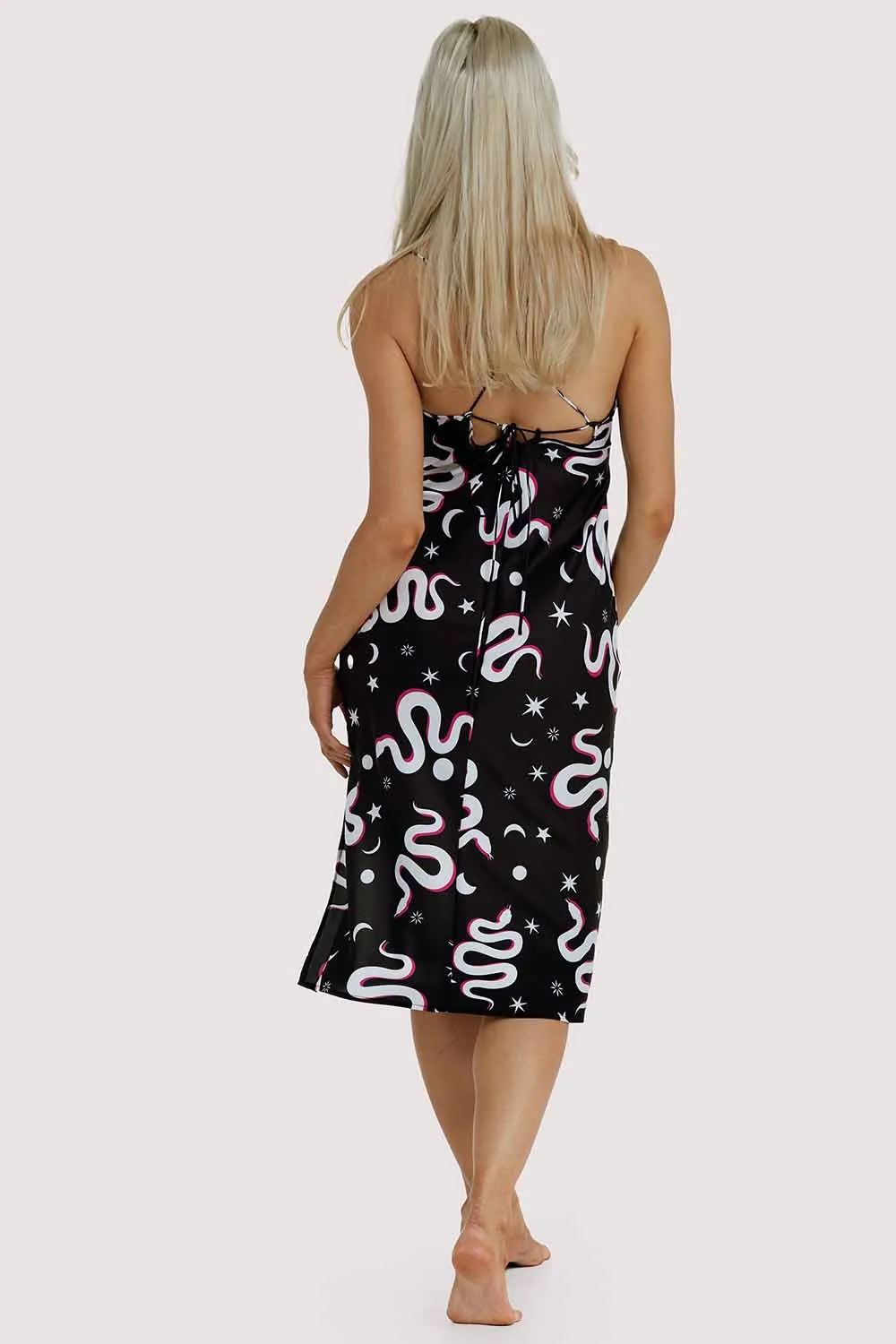 Black Moon Snake Dress