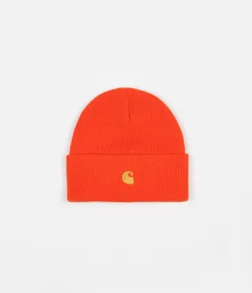 Carhartt Chase Beanie - Pepper / Gold