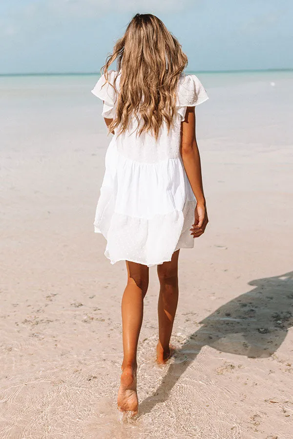 Cosmos And Kisses Tiered Shift Dress