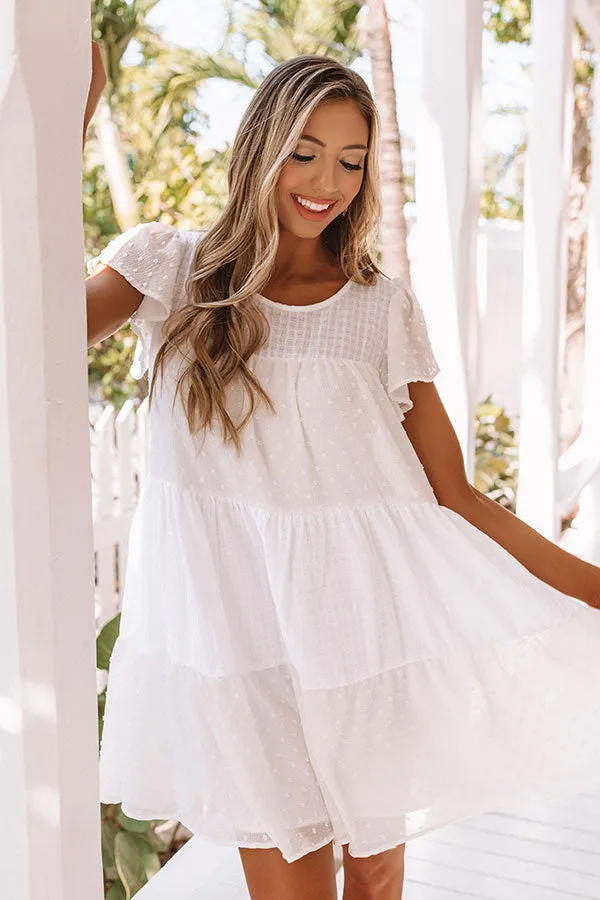 Cosmos And Kisses Tiered Shift Dress