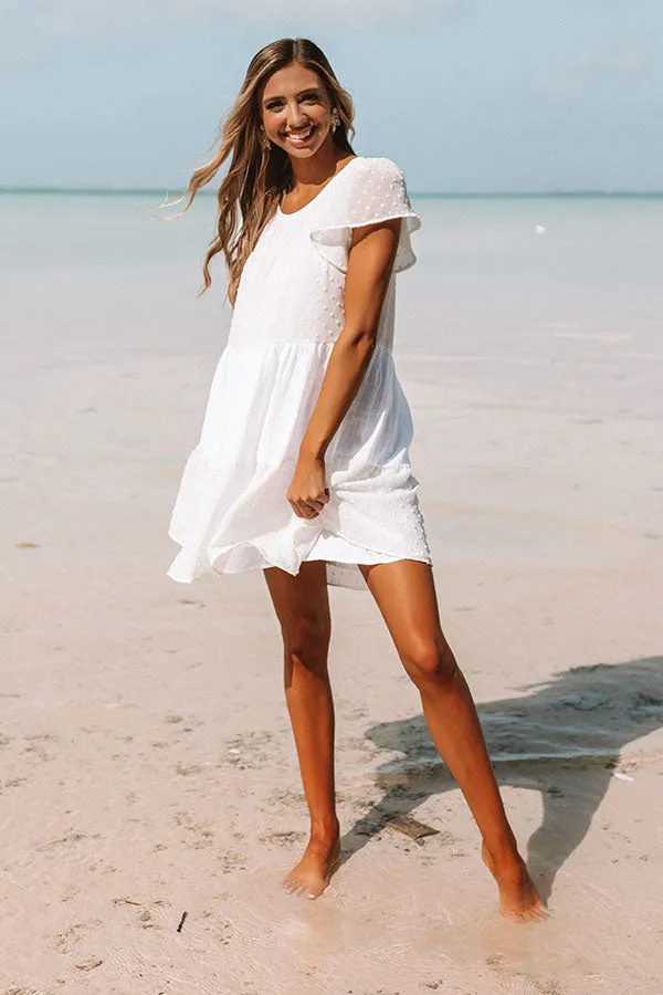 Cosmos And Kisses Tiered Shift Dress