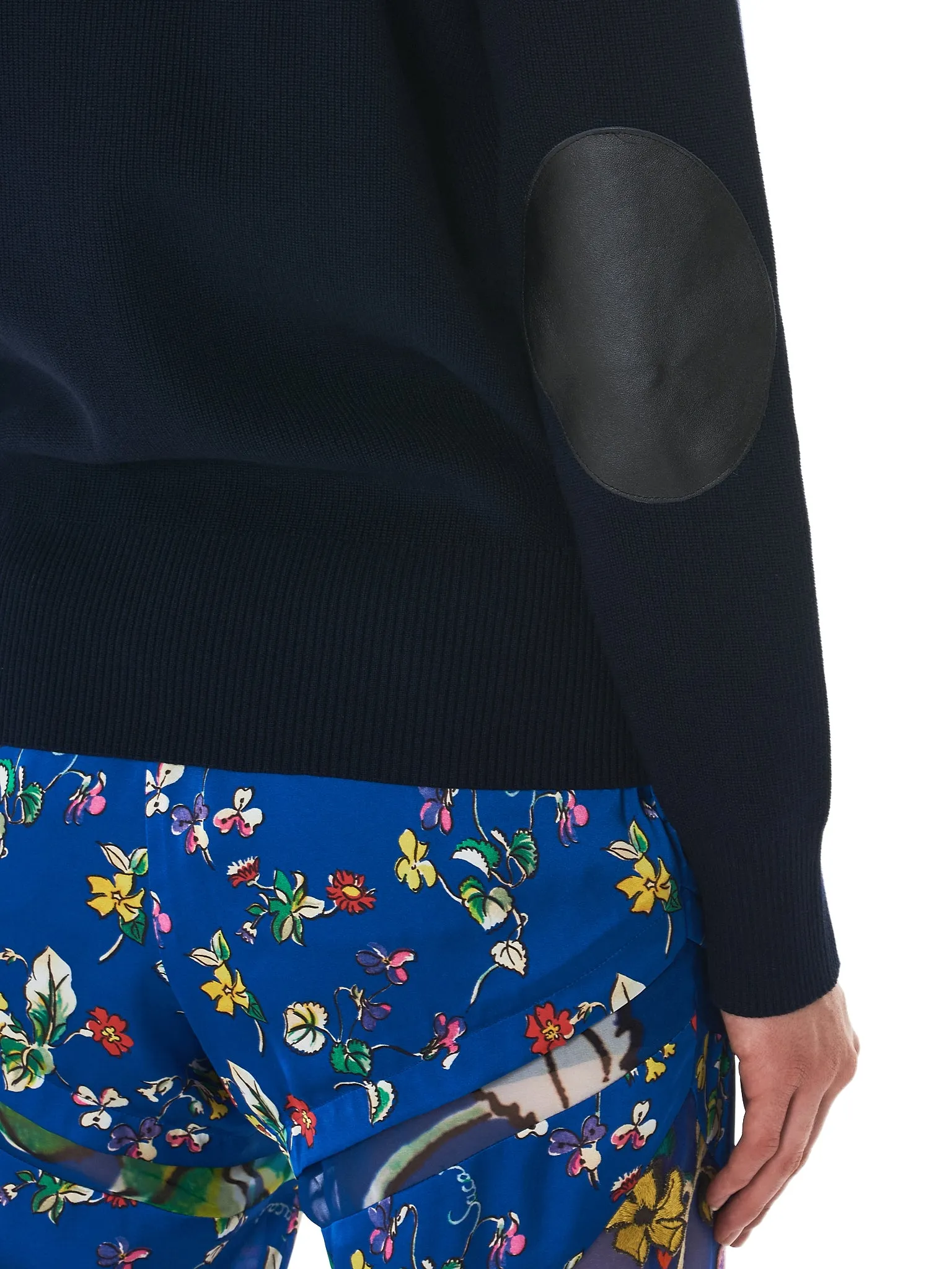 Floral Lace Sweatshirt (18-03822-NAVY)