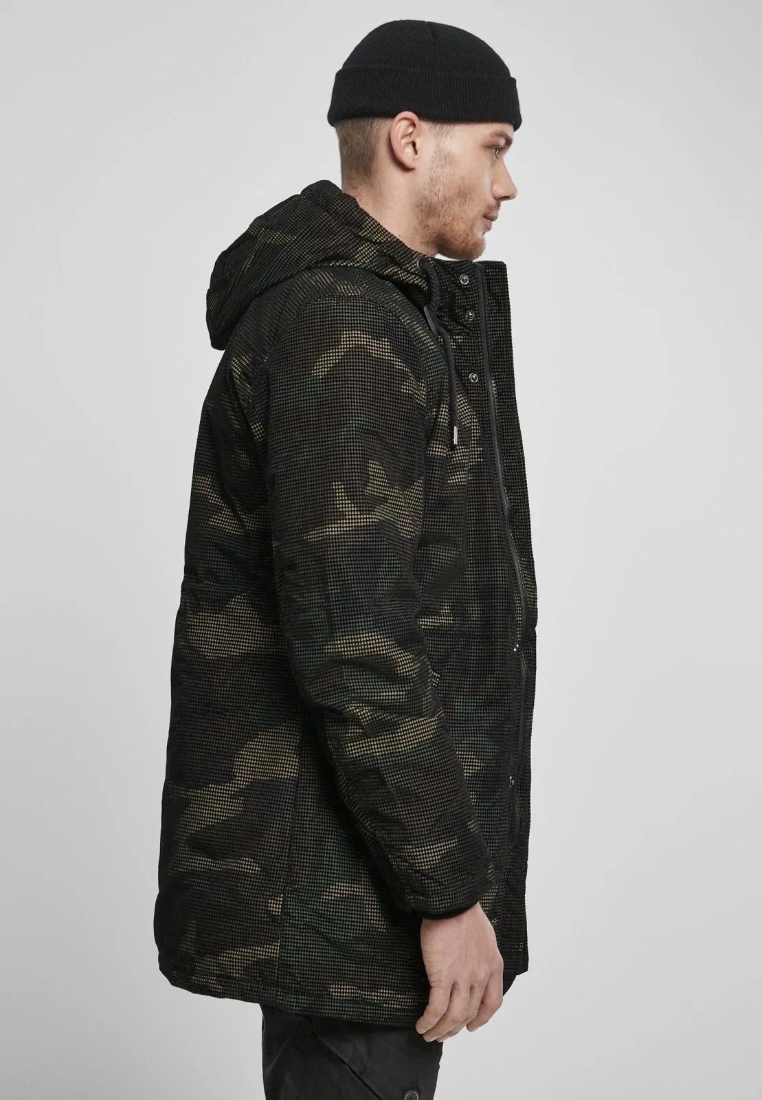 Grid-Camo Parka