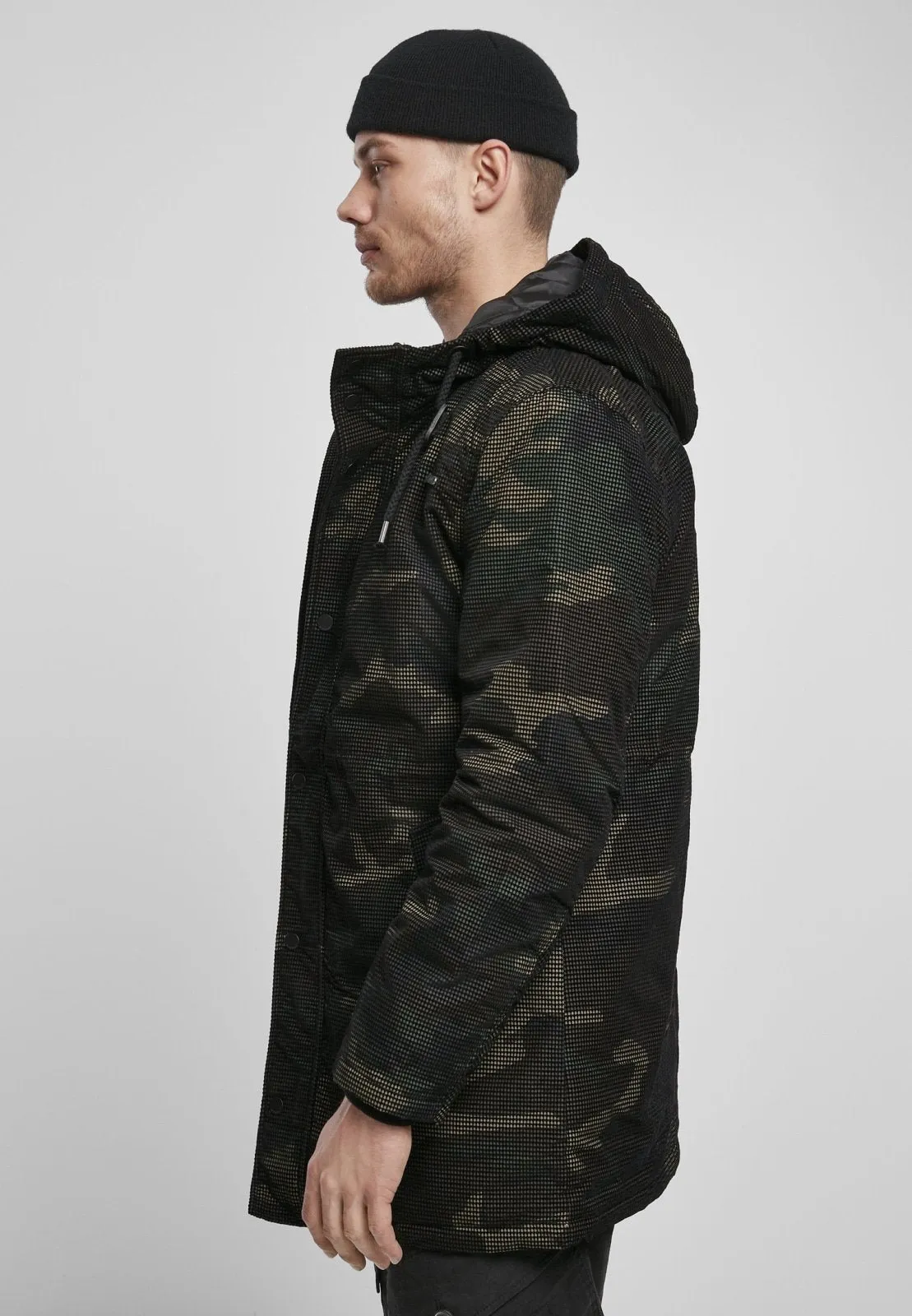 Grid-Camo Parka