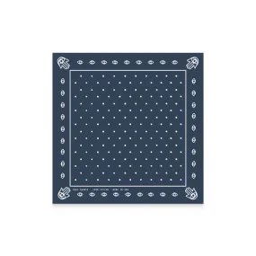 Hamsa & Dots Navy Bandana