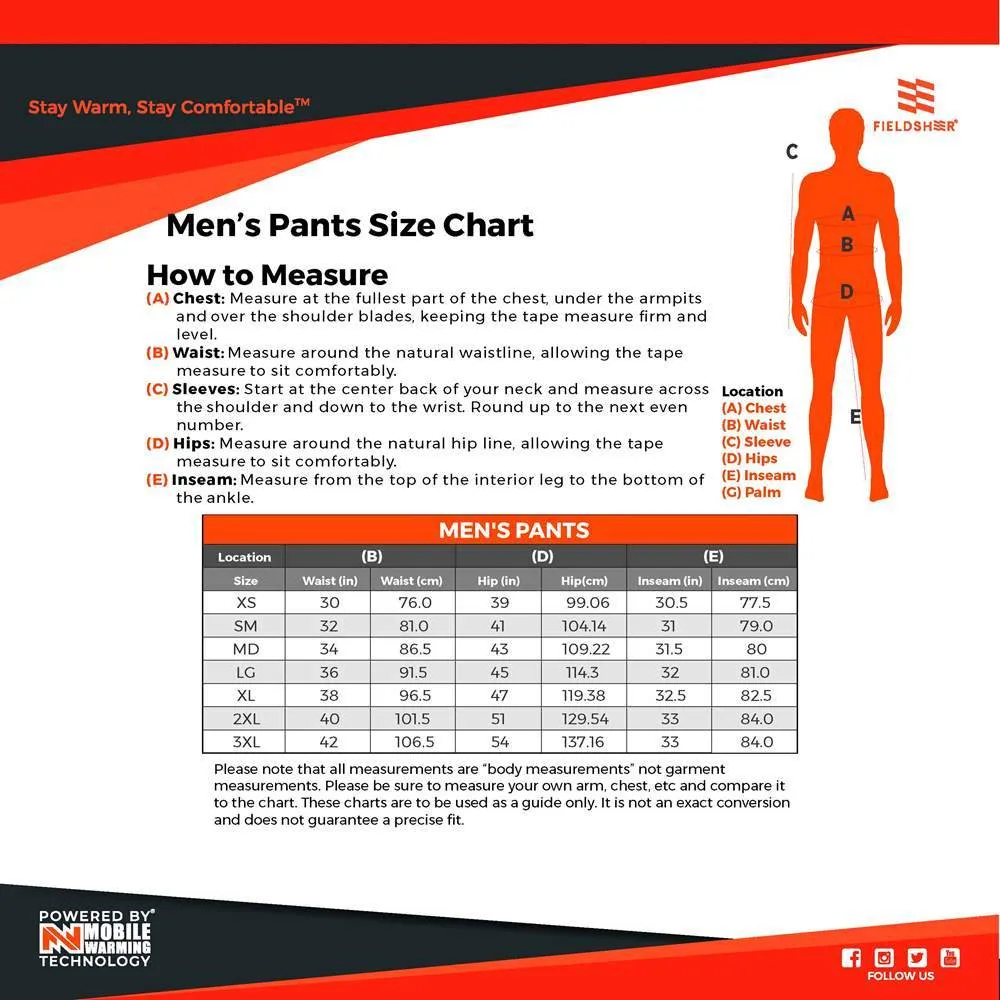 Hi-Vis Heated Waterproof Pants ANSI Certified