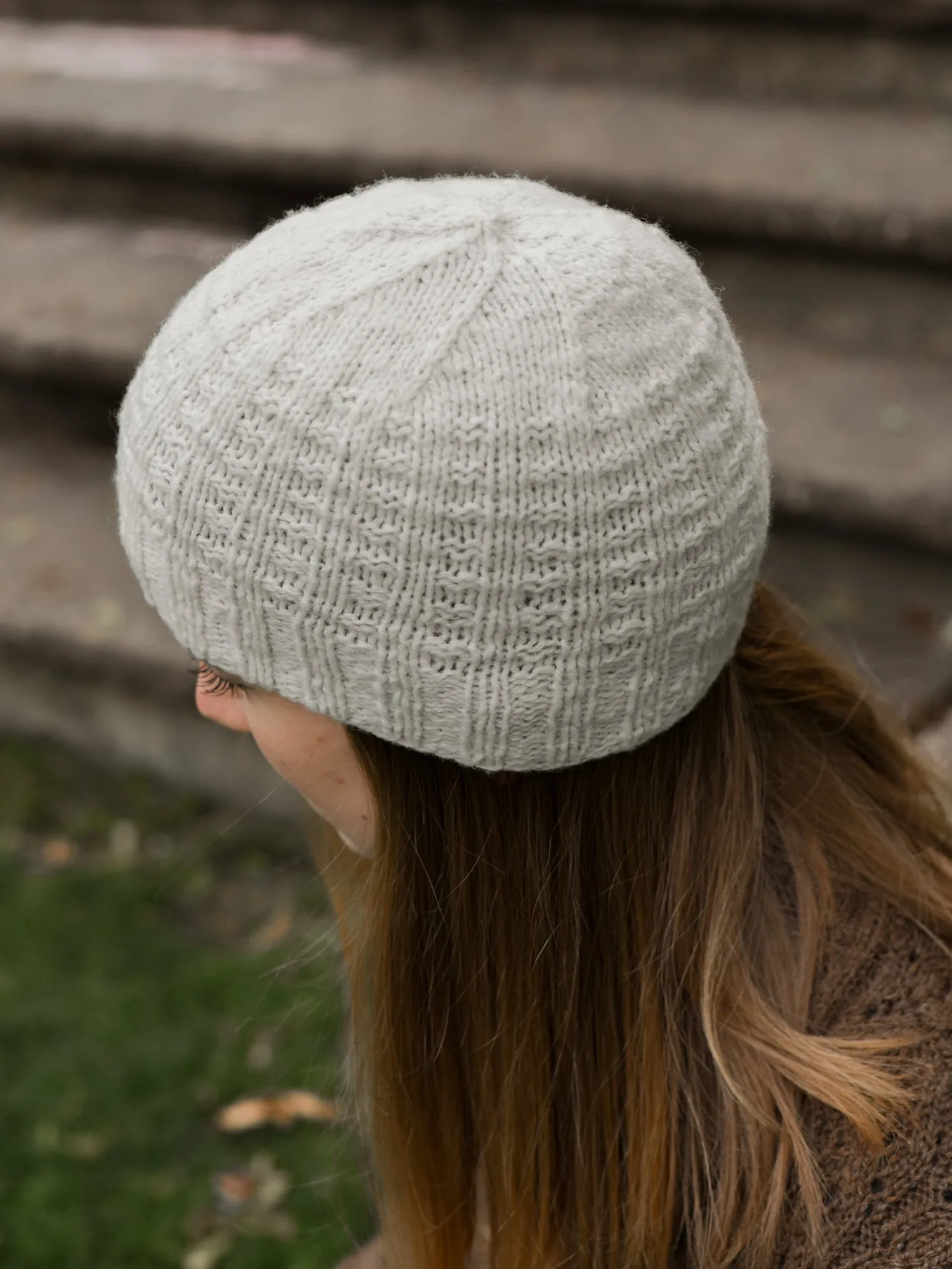 Hot Waffles Hat and Mitts <br/><small>knitting pattern</small>
