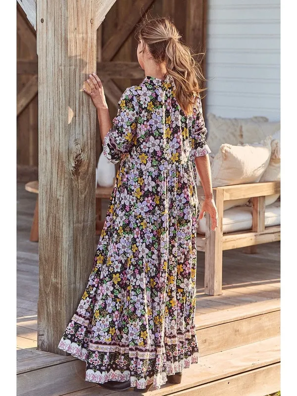 JAASE Firefly Print Tillie Maxi Dress