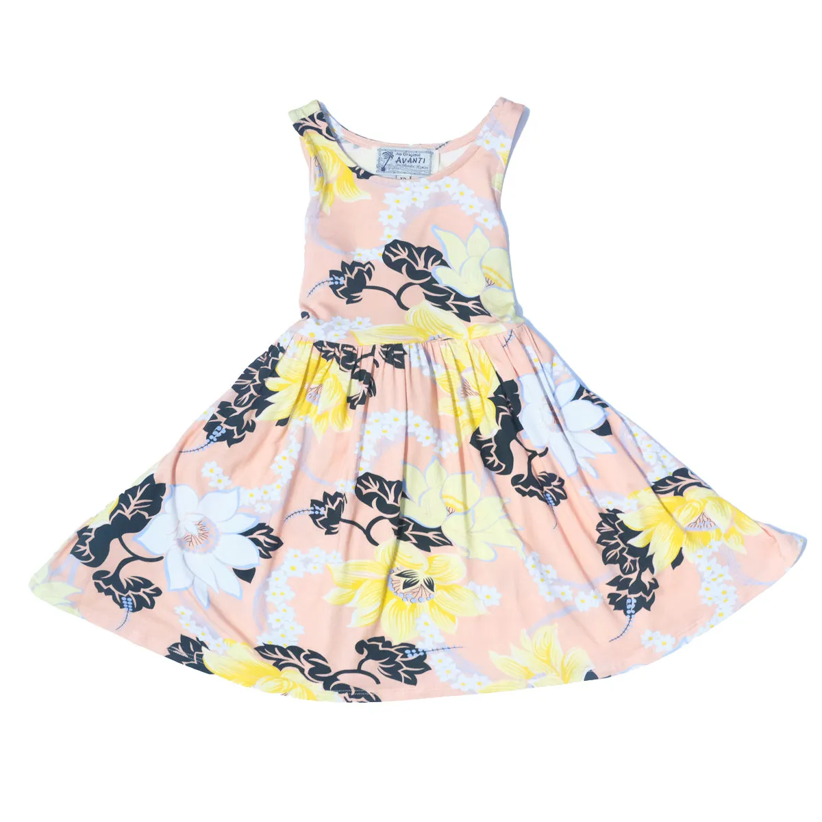 Keanu (Girl's Tank Dress) - Pink