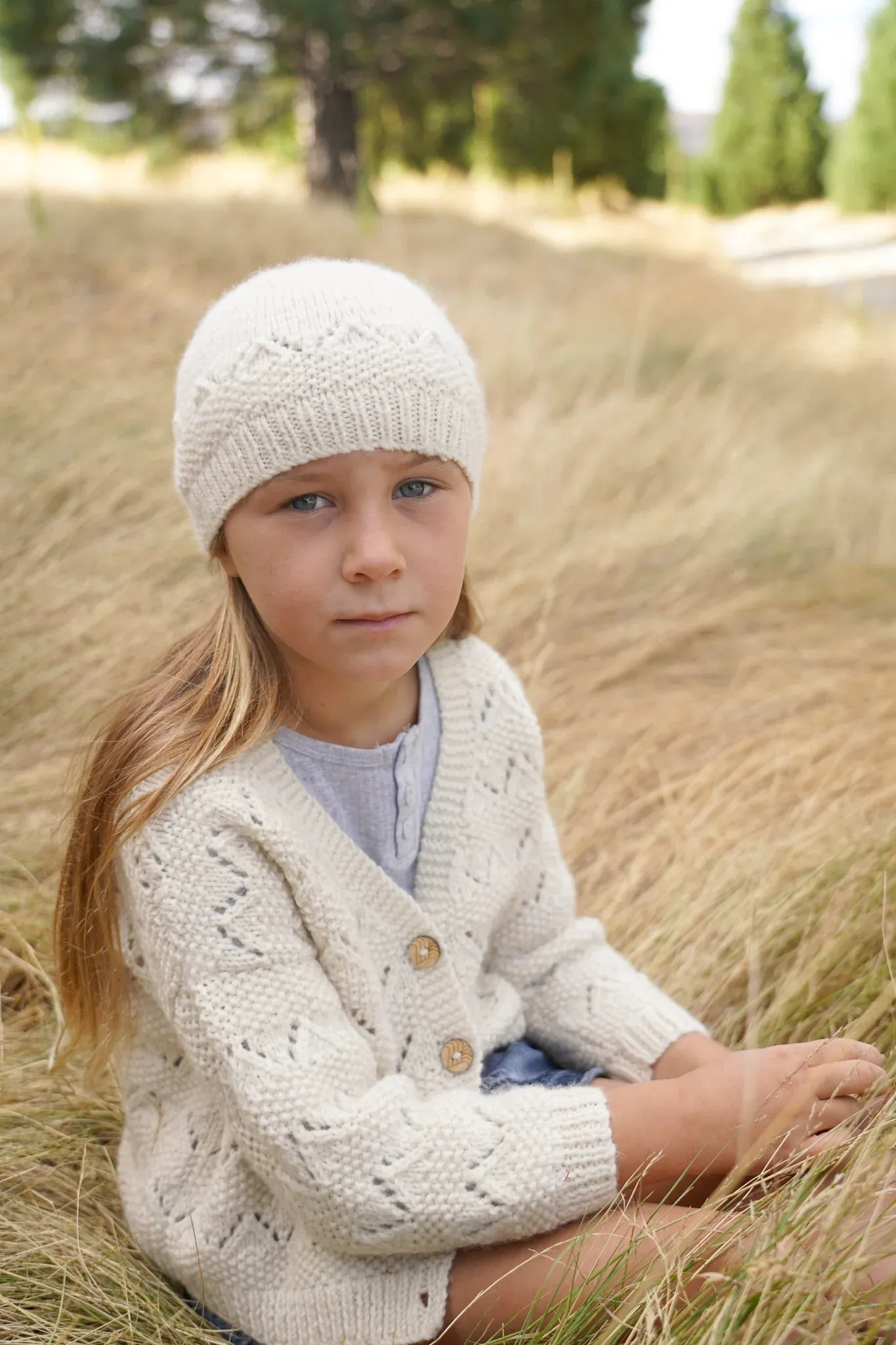Kelsey Cardi and Hat by Lisa F Design | Kids 1-10 years Printed Pattern