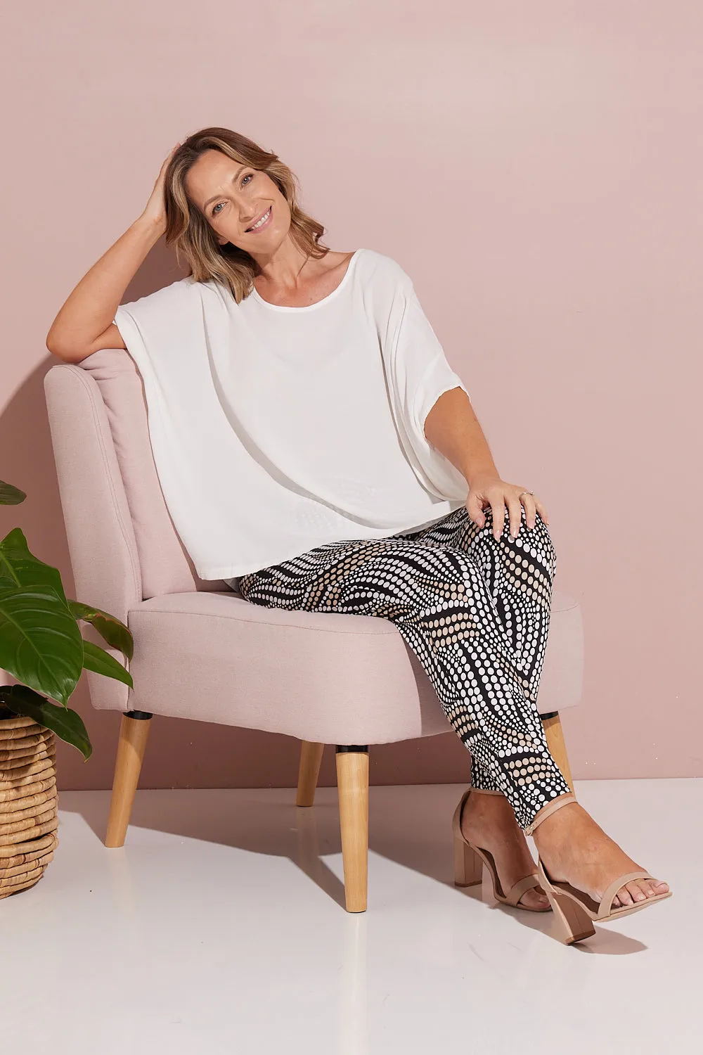 Kuala Lumpur Top - Cream