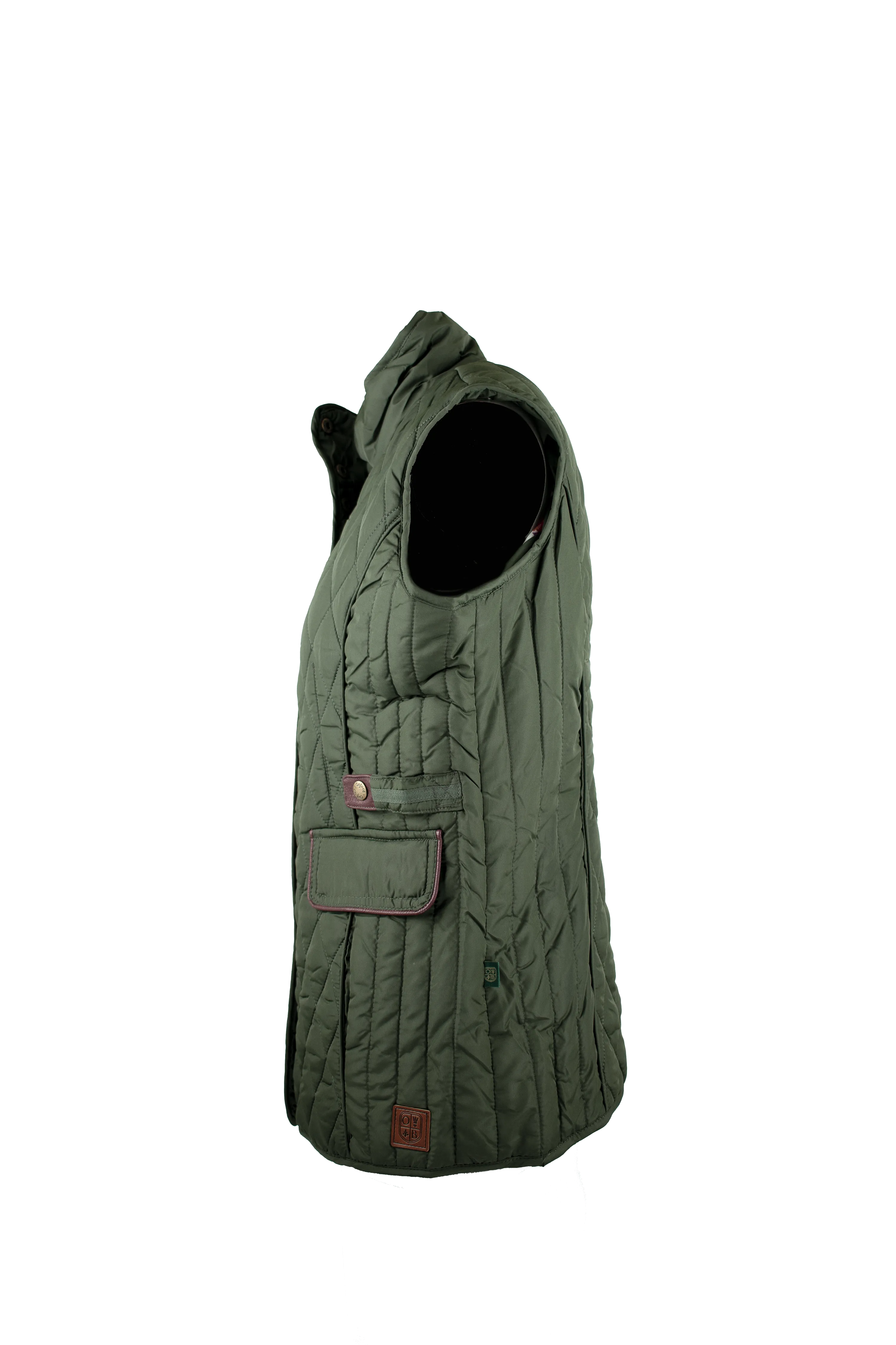 LJ001 - Ladies Maya Quilted Gilet - GREEN