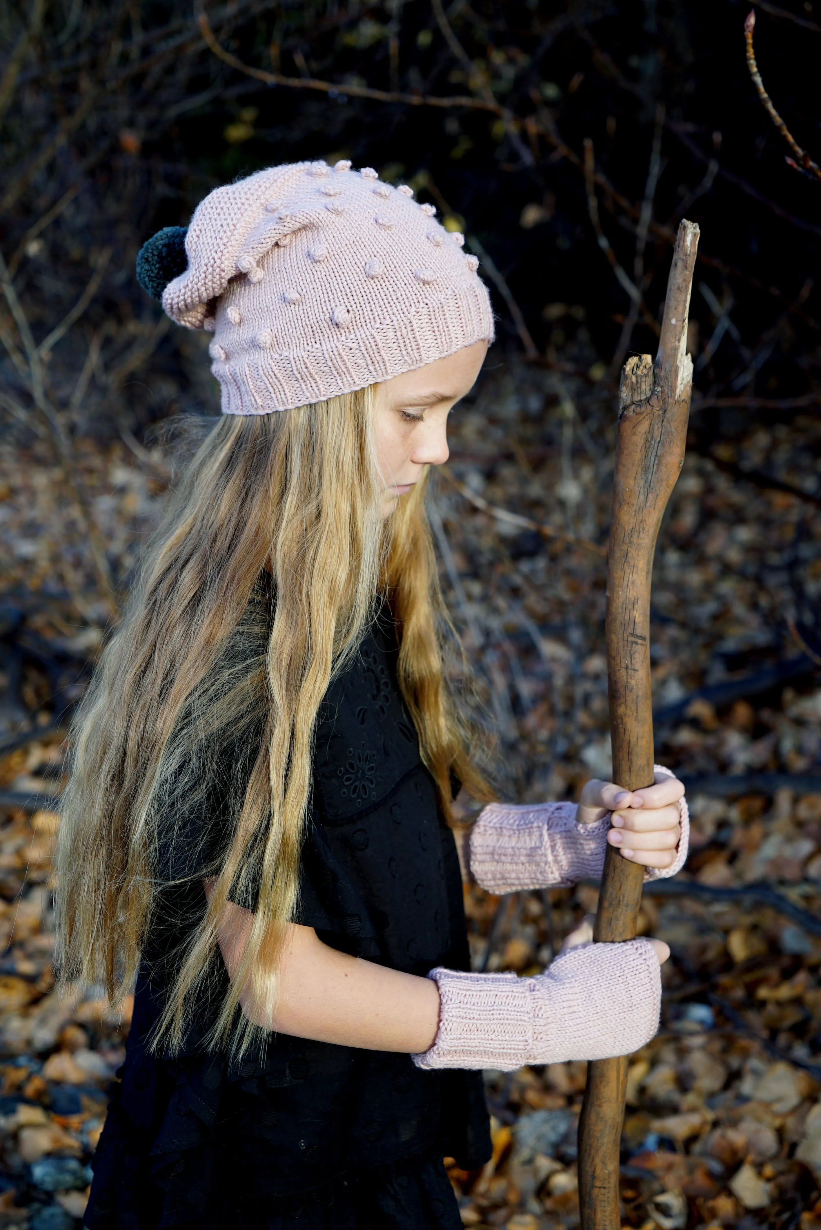 Lucille Hat and Mitts