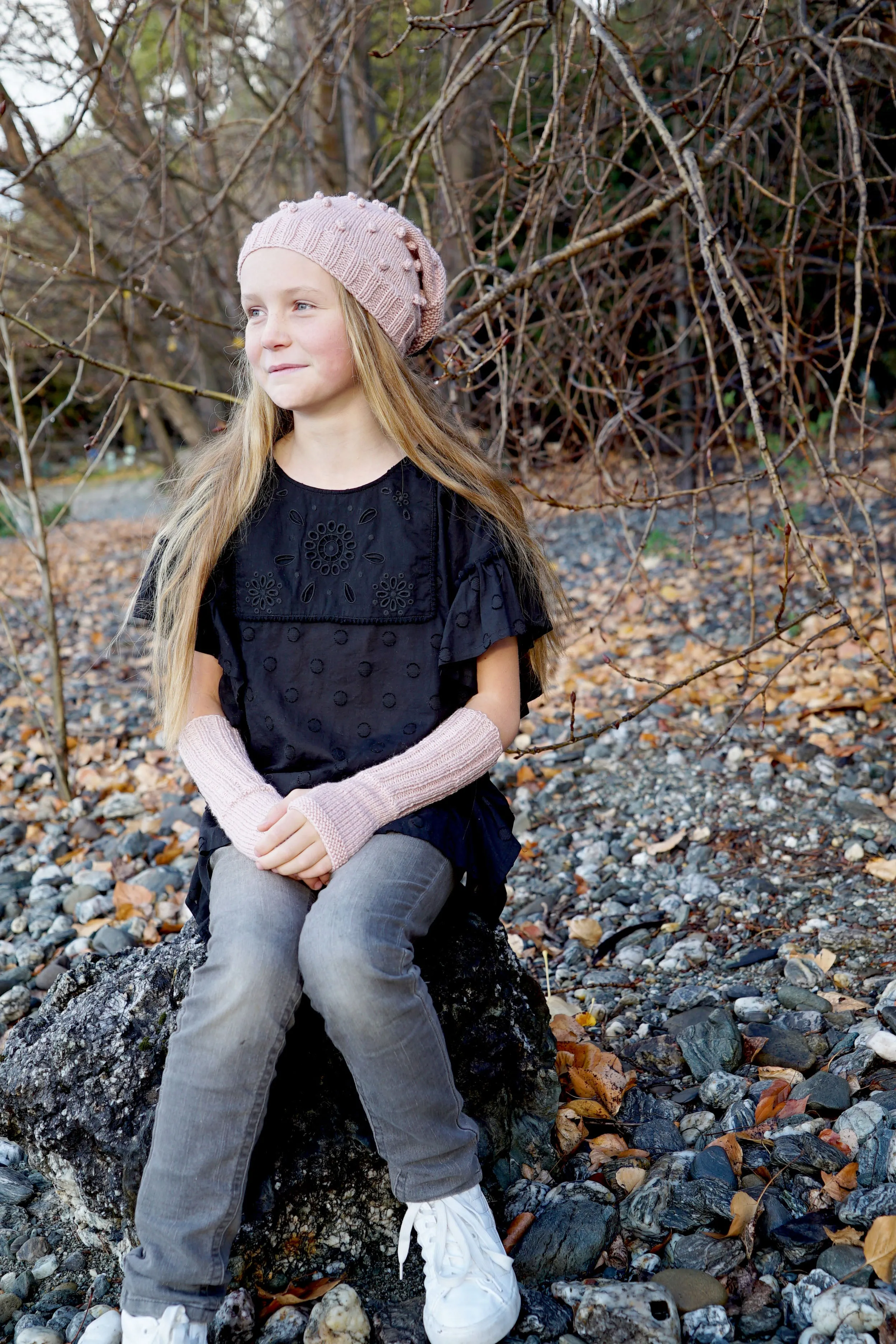 Lucille Hat and Mitts