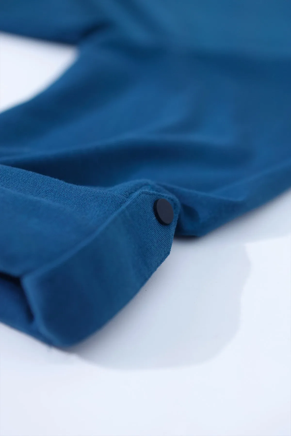 Men's Henley Shirt - Deep Waters