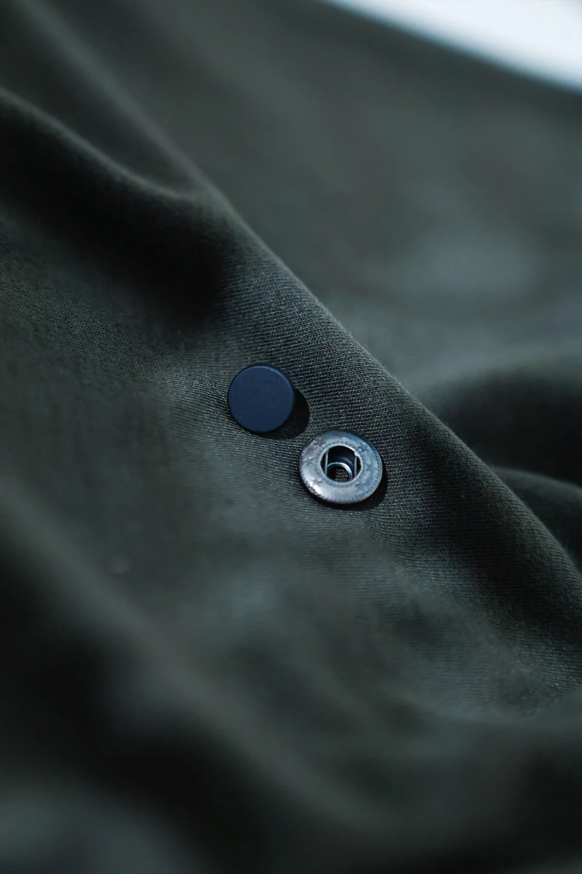 Men's Henley Shirt - Lunar Green