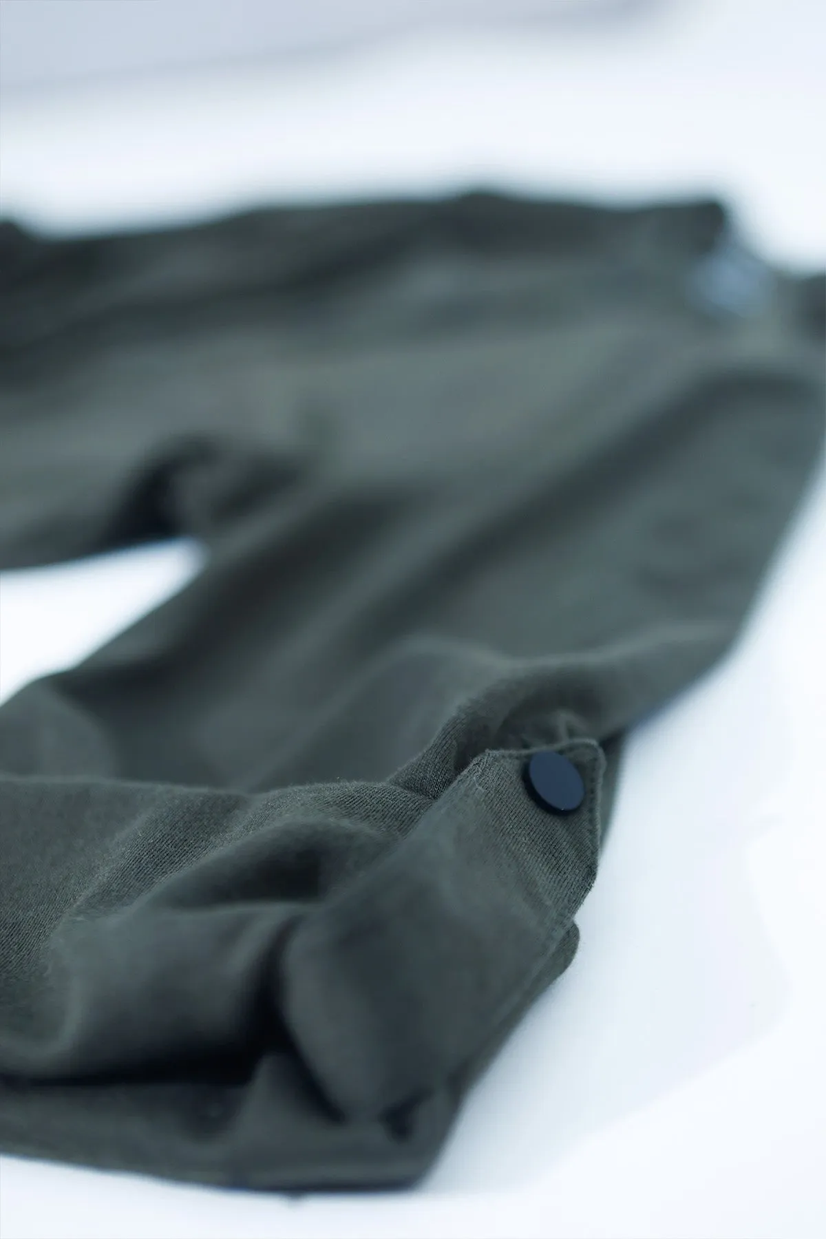 Men's Henley Shirt - Lunar Green