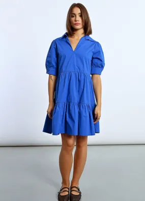 Molly Bracken - Blue Ruffle Dress
