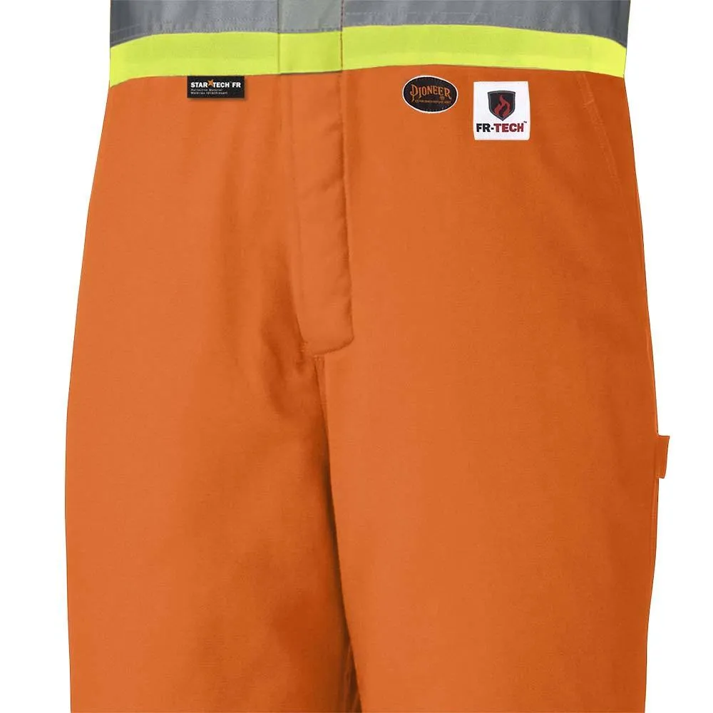 Overalls - Pioneer Hi-Viz Flame Resistant Quilted Cotton Safety Overall, 5524A / 5534A