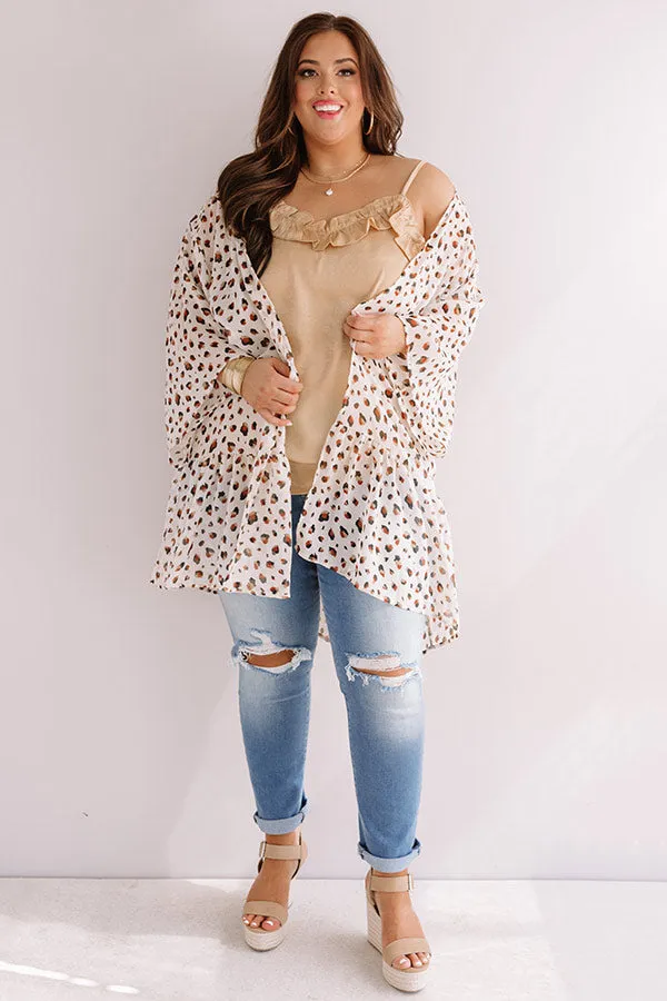 Parisian Stroll Leopard Overlay Curves