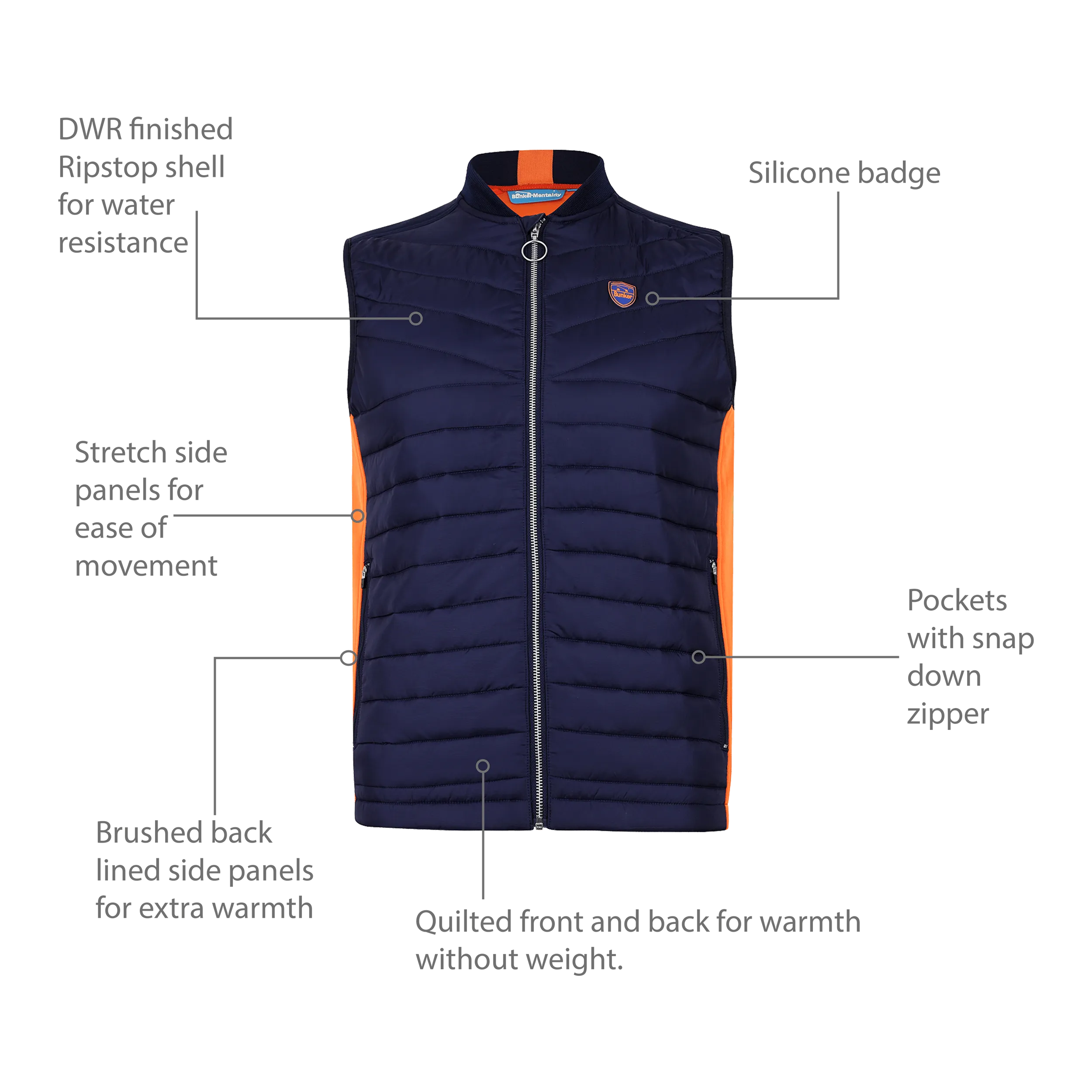 Puffer Caddy Jax Gilet