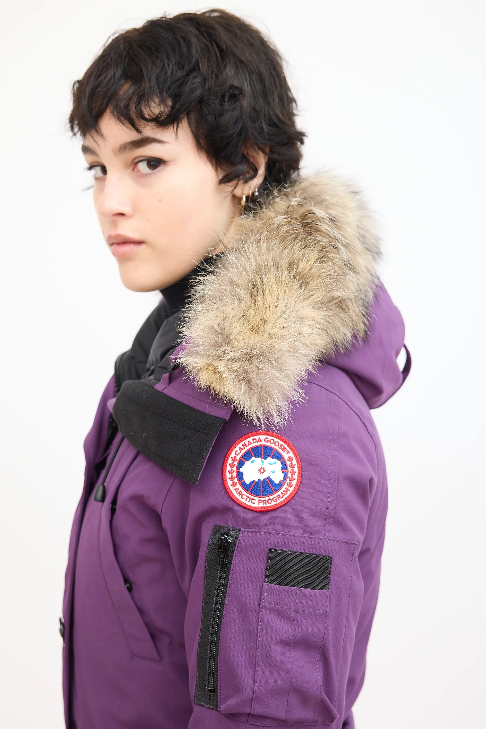 Purple Montebello Heritage Down Parka