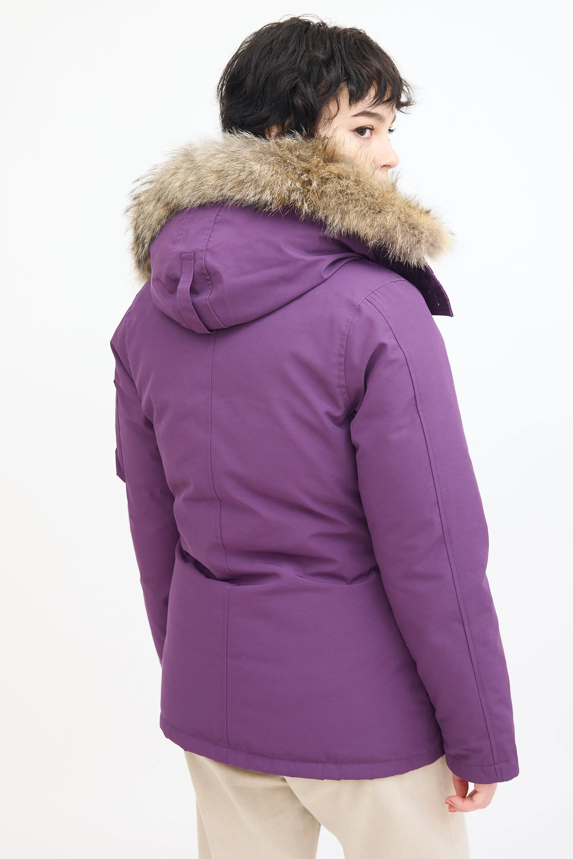 Purple Montebello Heritage Down Parka