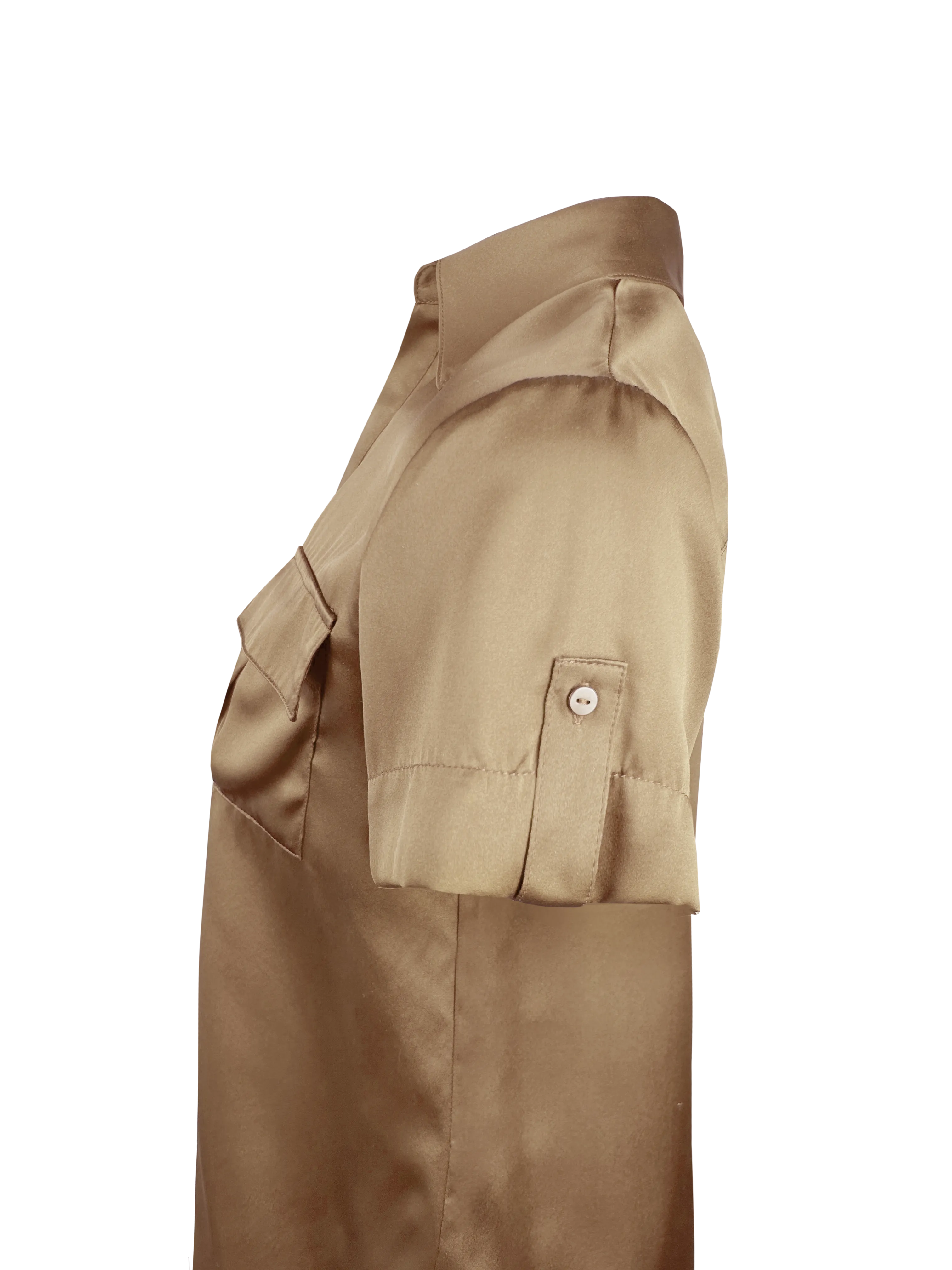Safari Short Sleeve Henley - Dune Sand