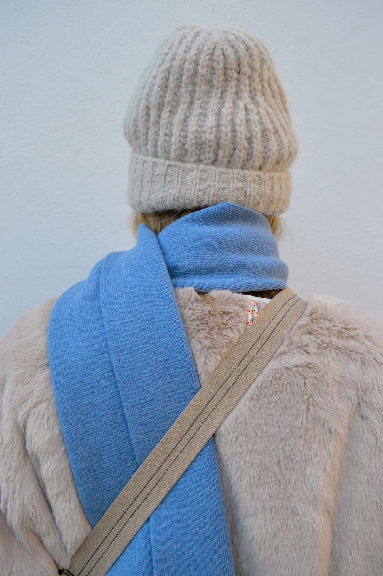 Samsoe & Samsoe Layla Arctic Wolf Beanie