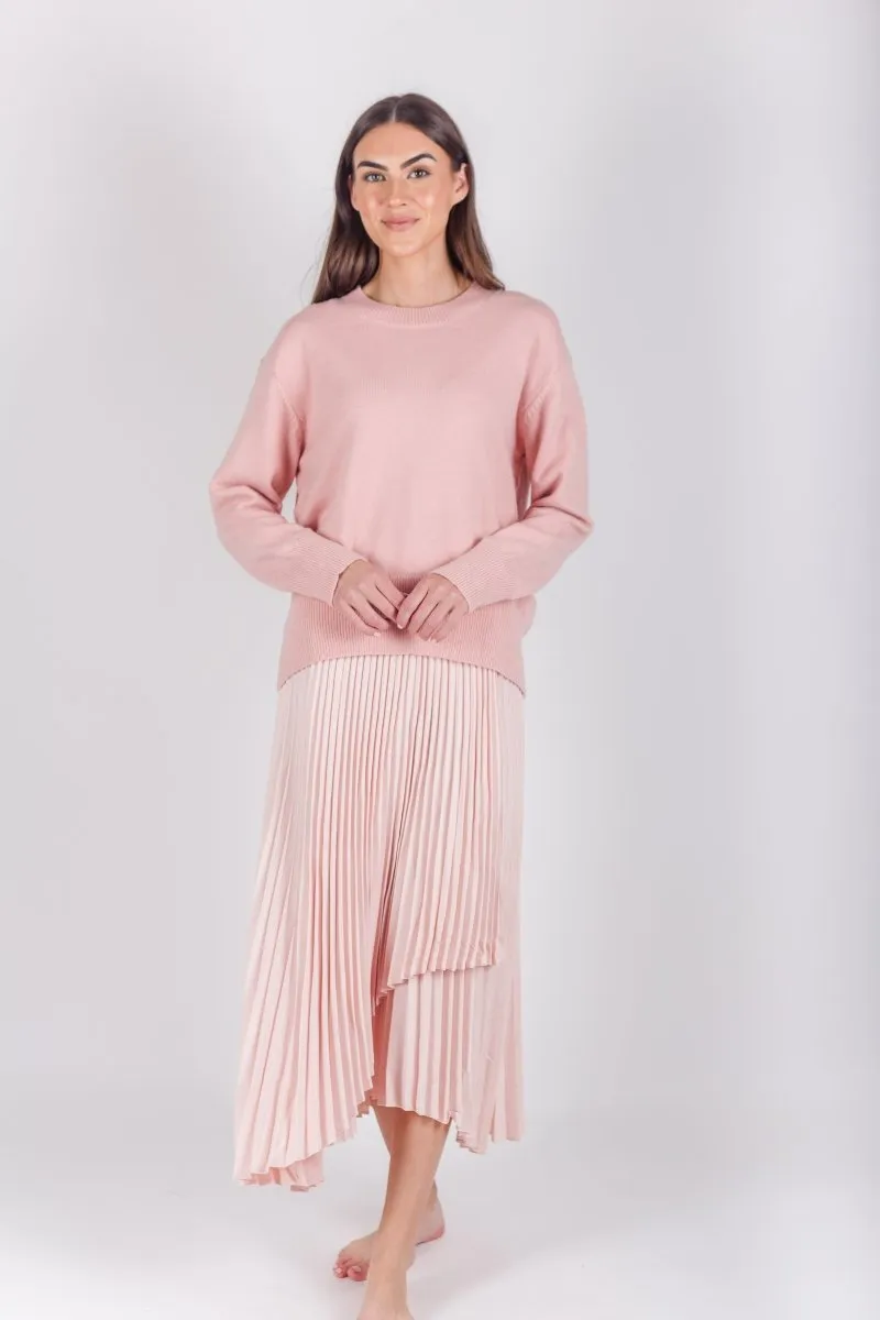 SCARLETT SKIRT (LIGHT PINK)
