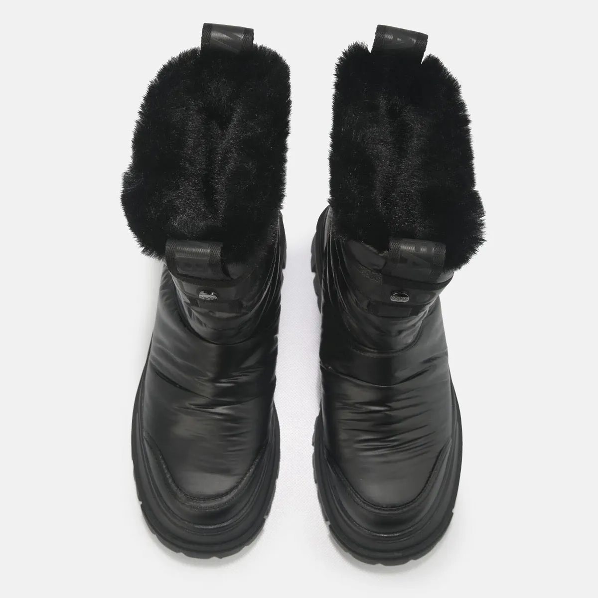 Scarpe BUFFALO Stivaletti Vegan linea Aspha Quilt colore Nero