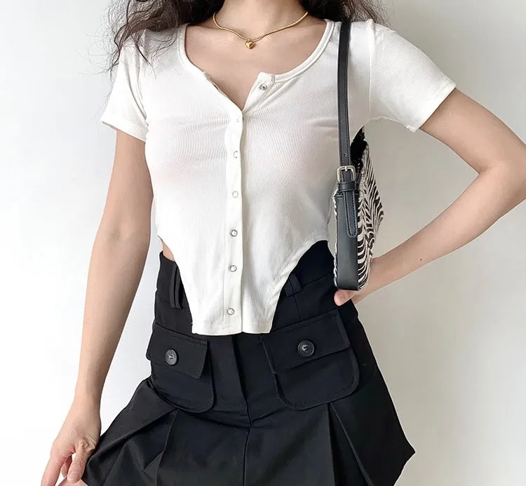 sealbeer - Raquelle Pleated Pocket Skirt