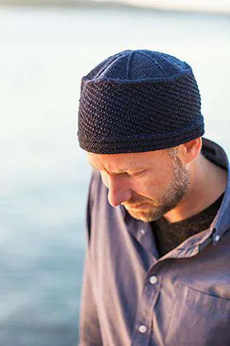 Seaworthy Gansey Cap by Churchmouse Yarns and Teas