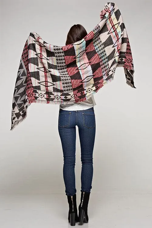 Southern Sierra Poncho Scarf