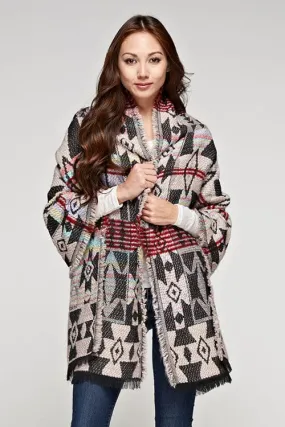 Southern Sierra Poncho Scarf