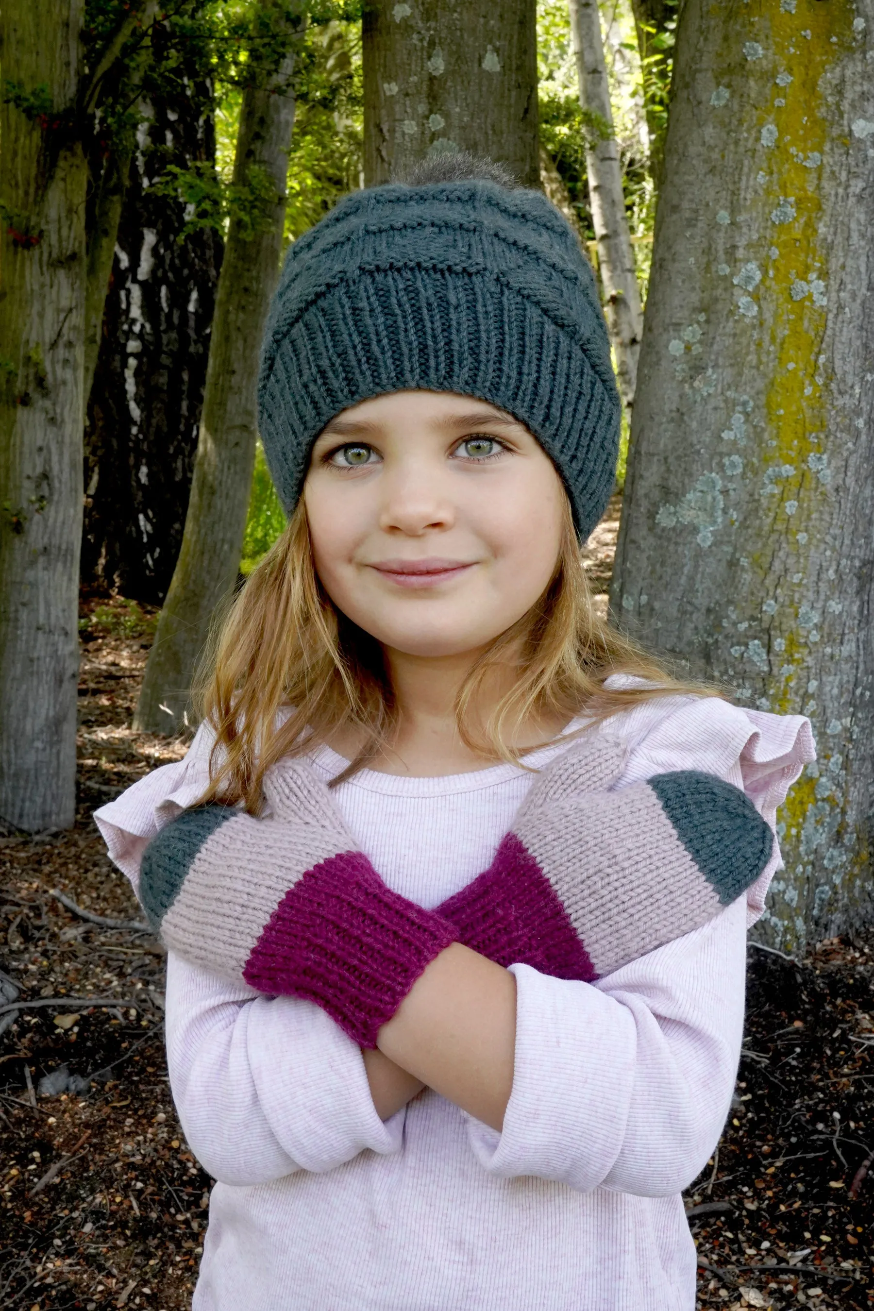 Sunday Hat and Mittens