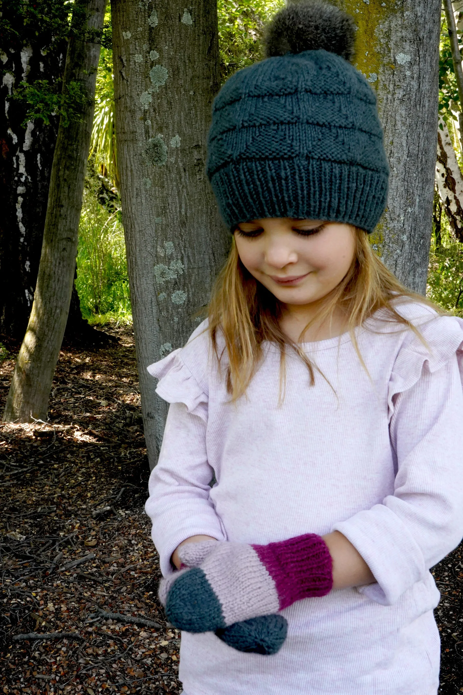 Sunday Hat and Mittens
