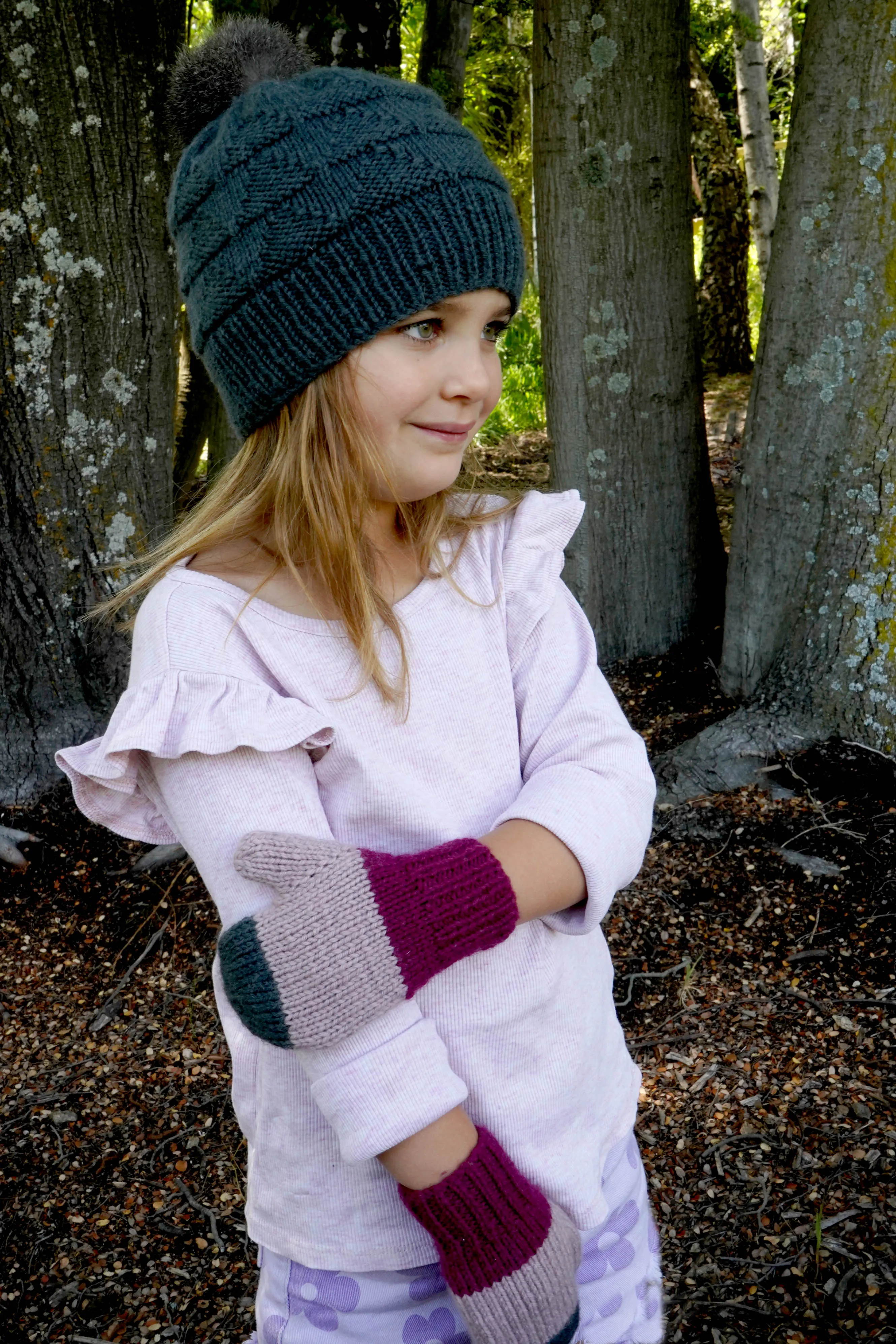 Sunday Hat and Mittens