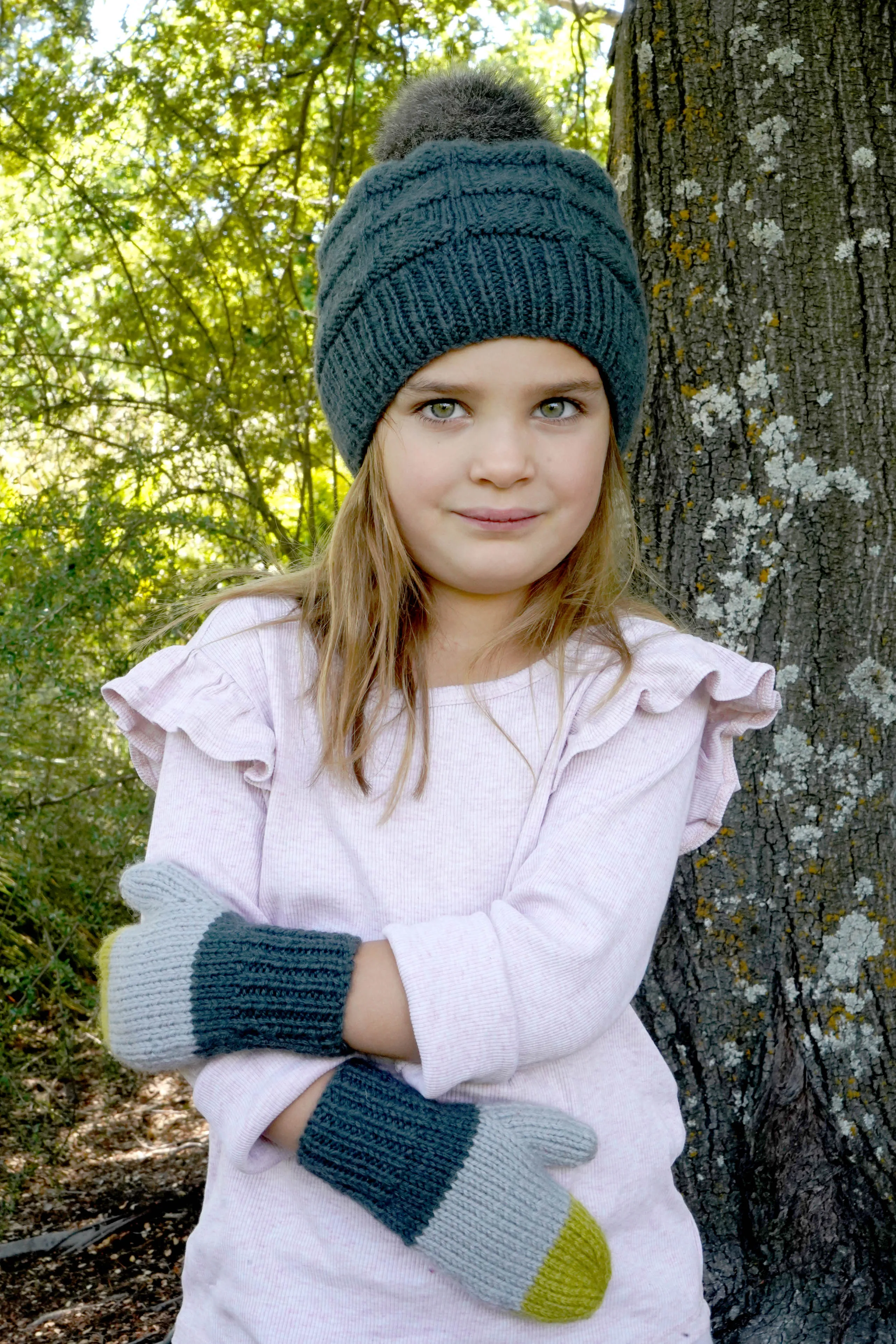 Sunday Hat and Mittens
