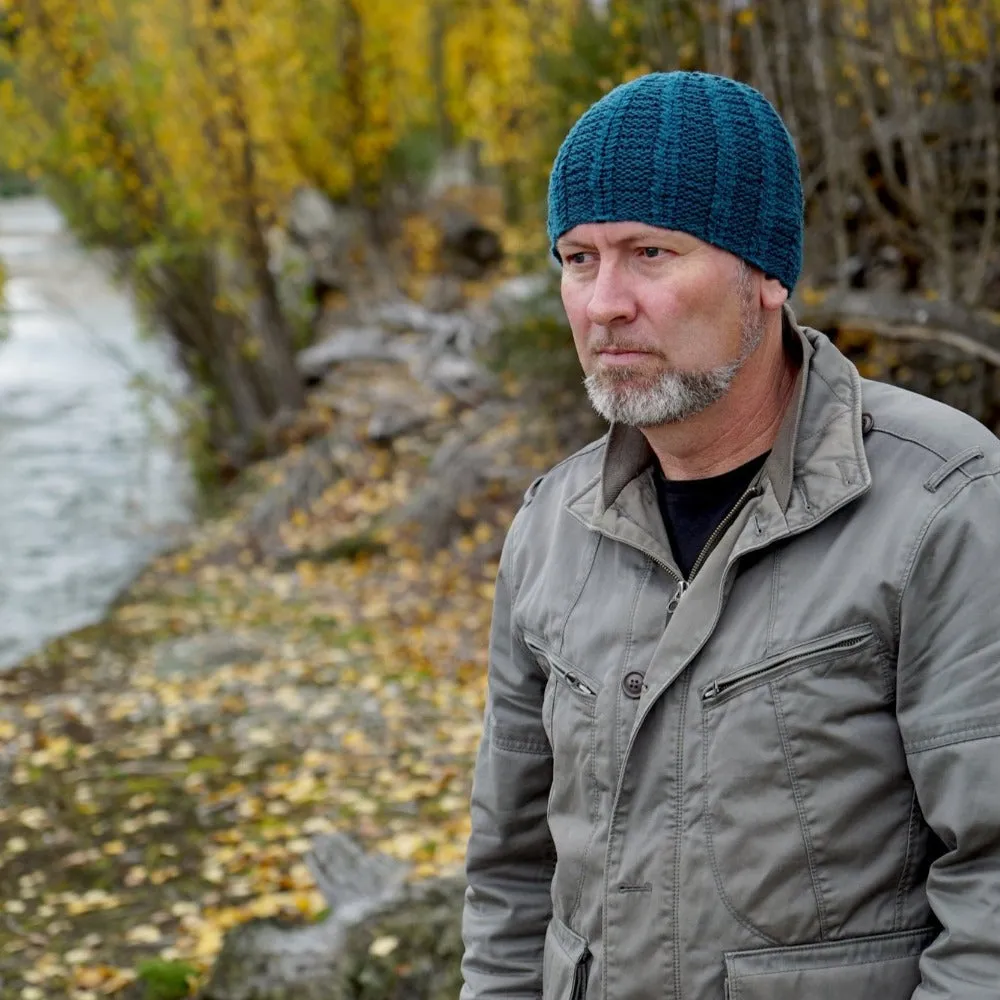 Tyler Beanie Knitting Pattern - 8Ply (HC31)
