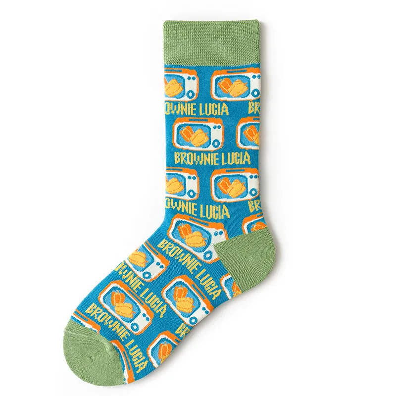 Unisex Fashion Cotton Crew Socks